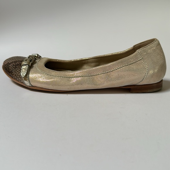 AGL Animal Print Ballet Flats - Picture 3 of 12